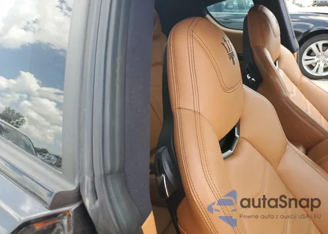 2016 Maserati Granturismo S из США, поврежденный, VIN ZAM45VLAXG0181392